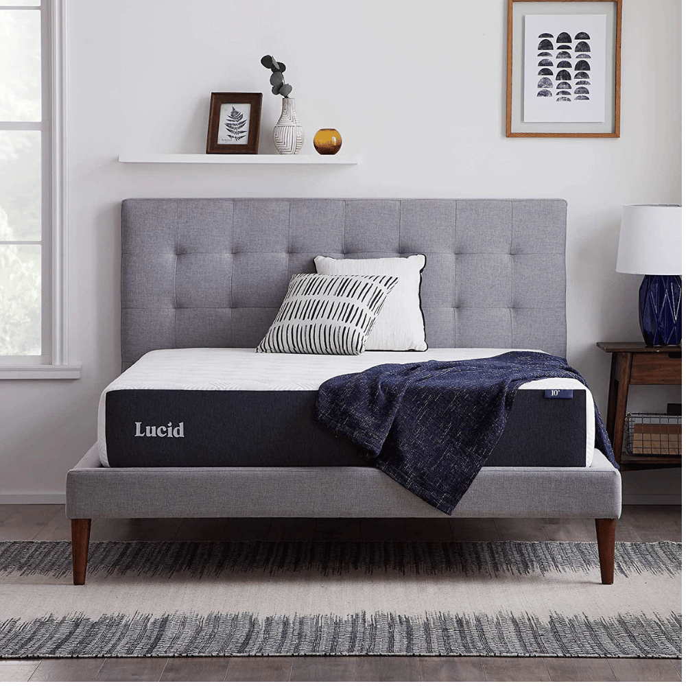 LUCID memory foam mattress