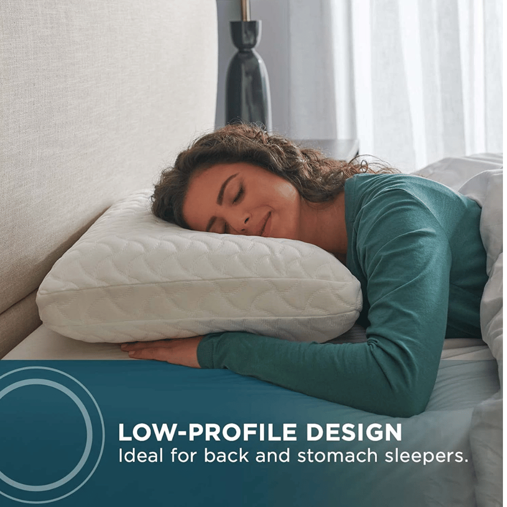 Tempur-Pedic spinal alignment pillow for back pain