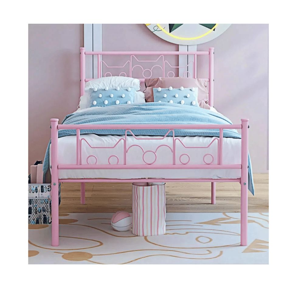GIME pink twin bed