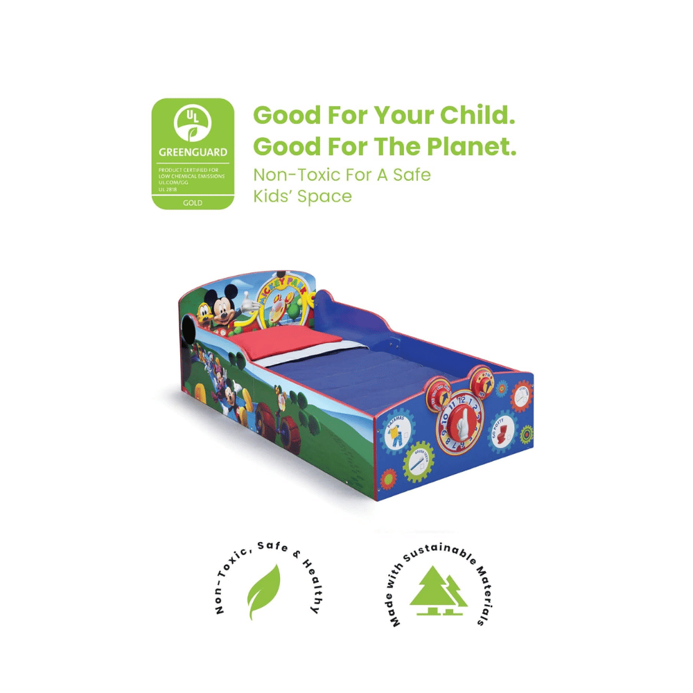 Delta Children wooden bed