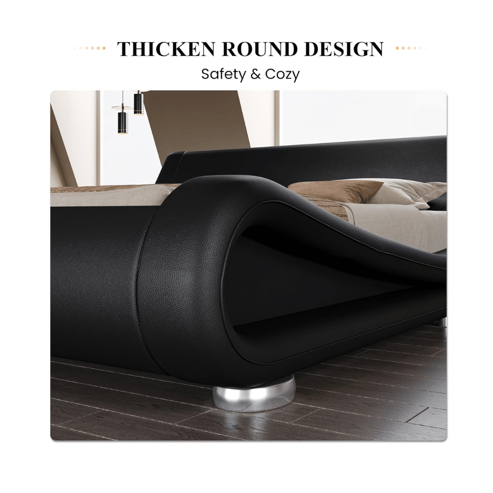 SHA CERLIN sleigh bed frame