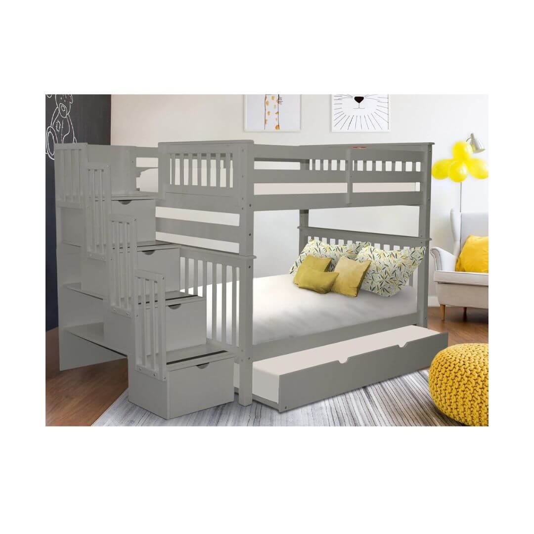 Bedz King wood frame Bunk Bed