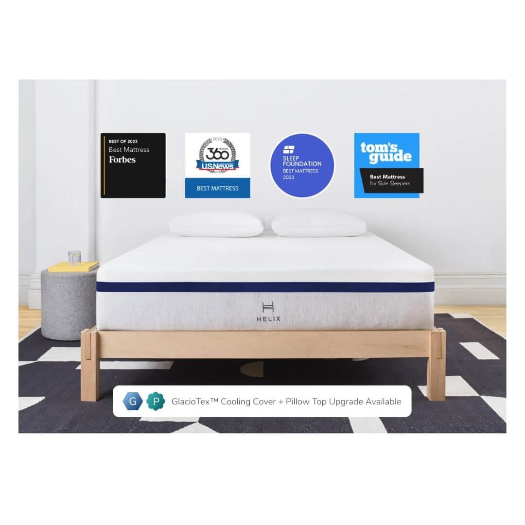 Helix Midnight pressure-relief mattress