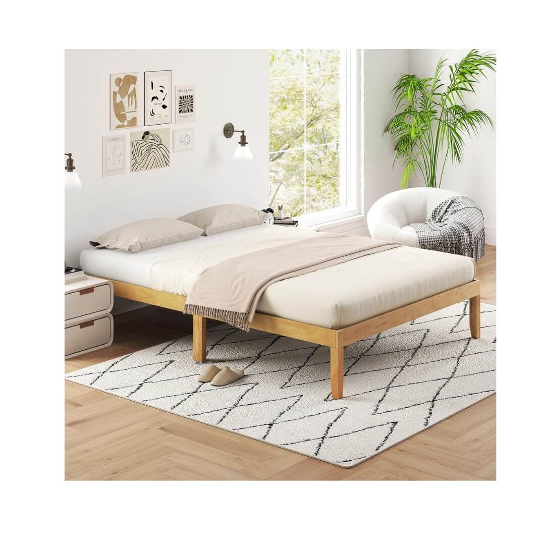 KOMFOTT breathable wood bed