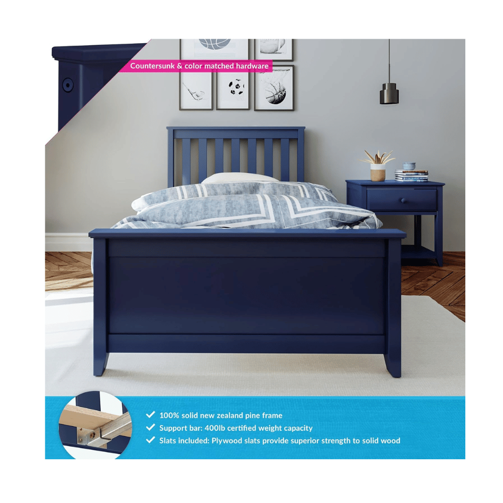 Modern toddler bed frame