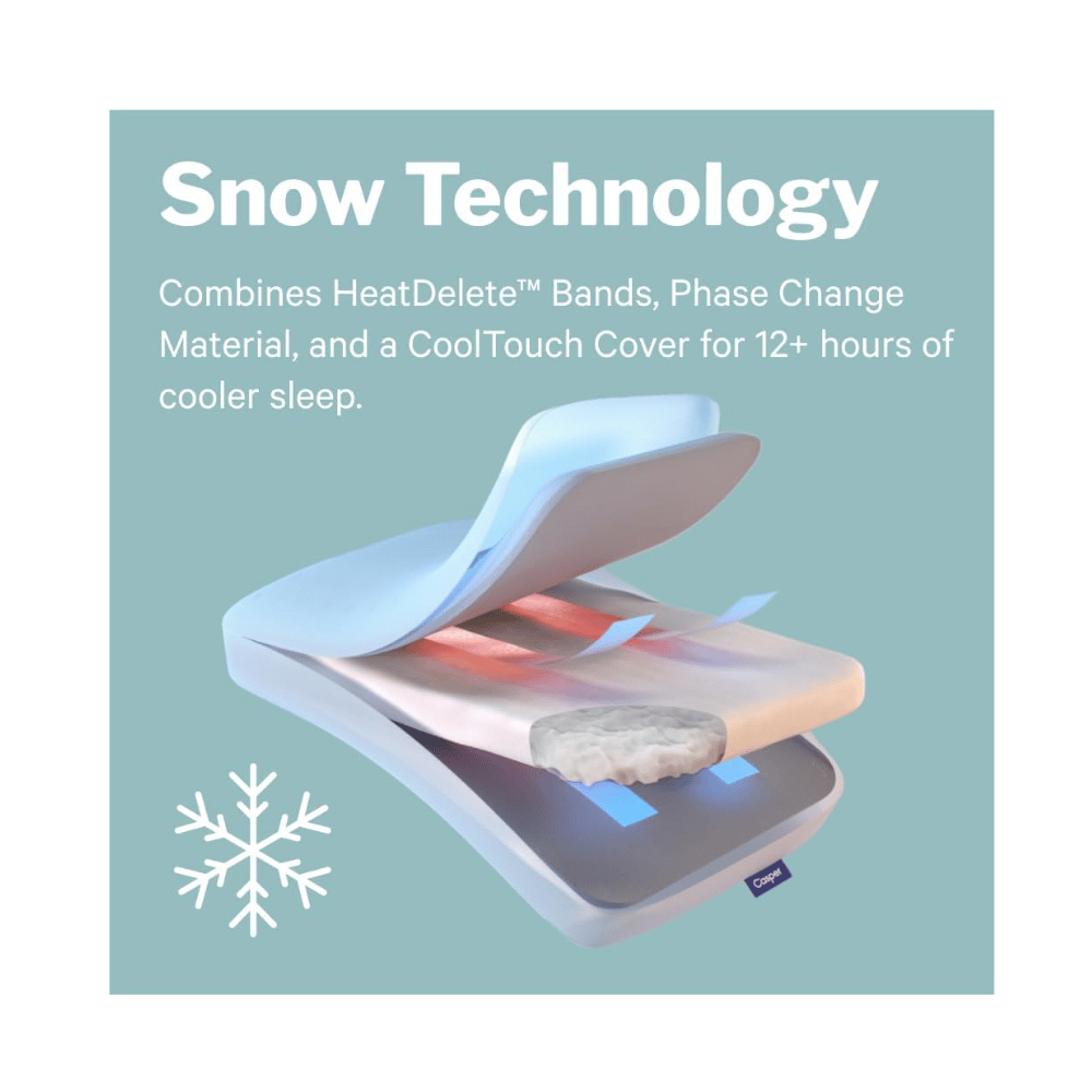 Casper cooltouch snow pillow