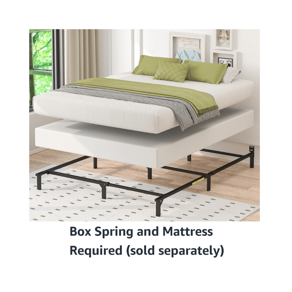 Amazon Basics elevated support bed