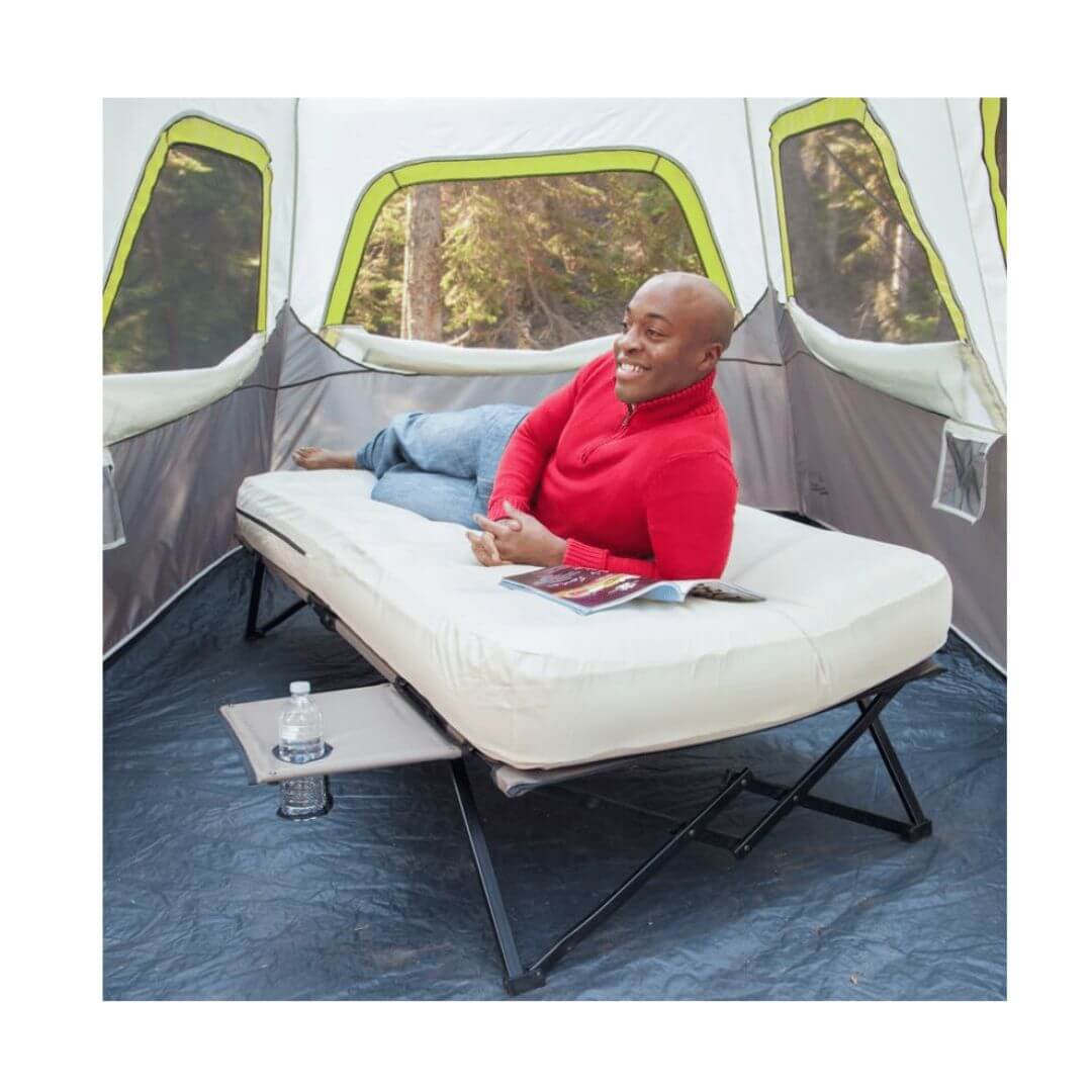 Coleman elevated camping mattress