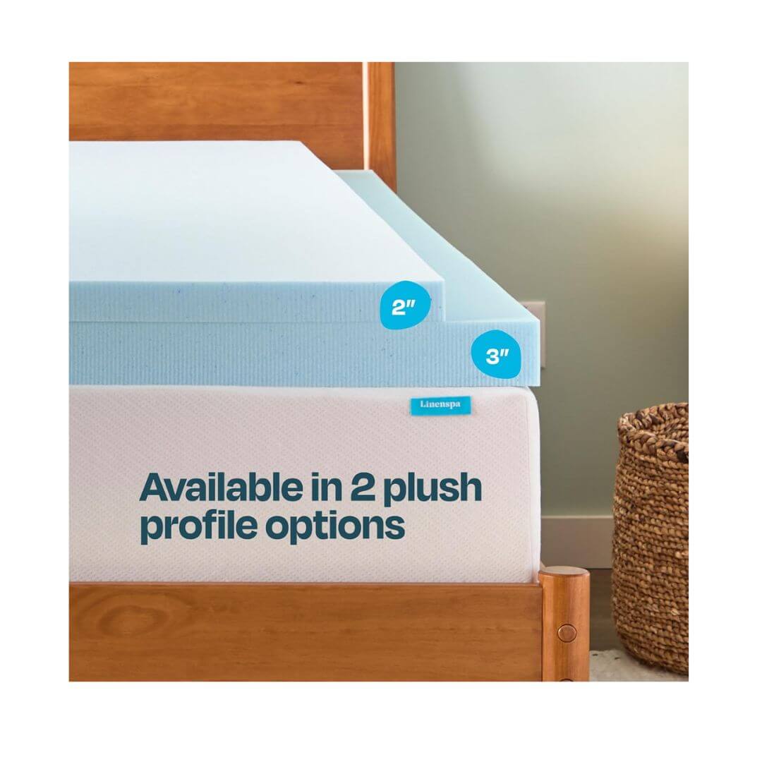 Linenspa gel cooling topper