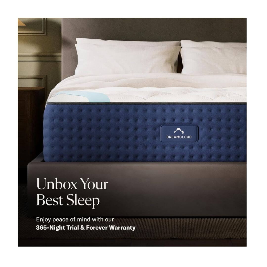 DreamCloud medium-firm bed