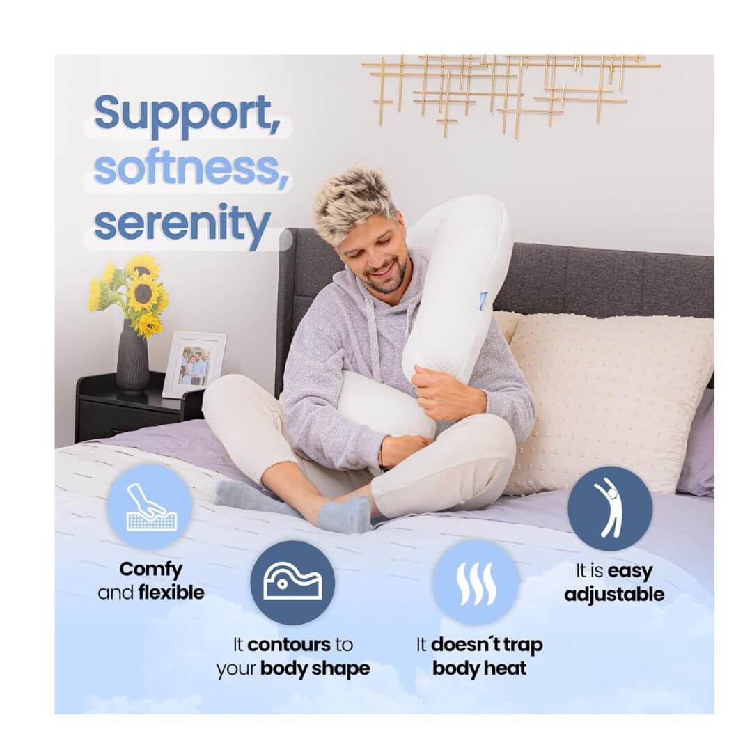 Contour Swan ergonomic support Pillow