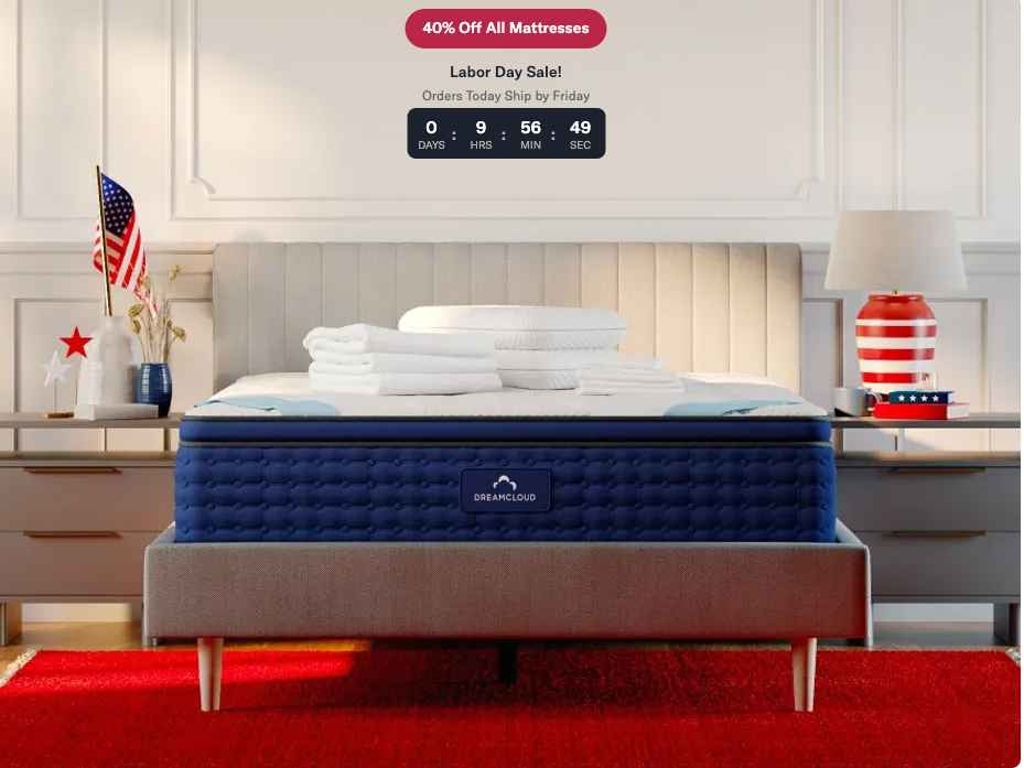 DreamCloud Premier hybrid bed