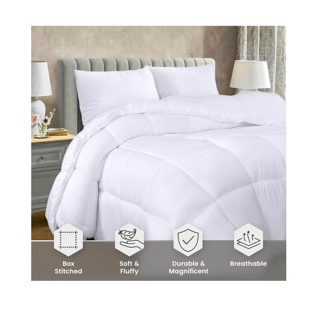 Utopia Bedding shape-retaining comforter