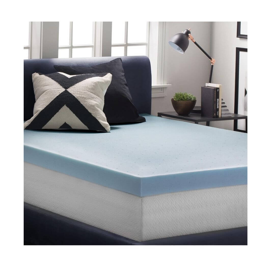 LUCID memory foam topper