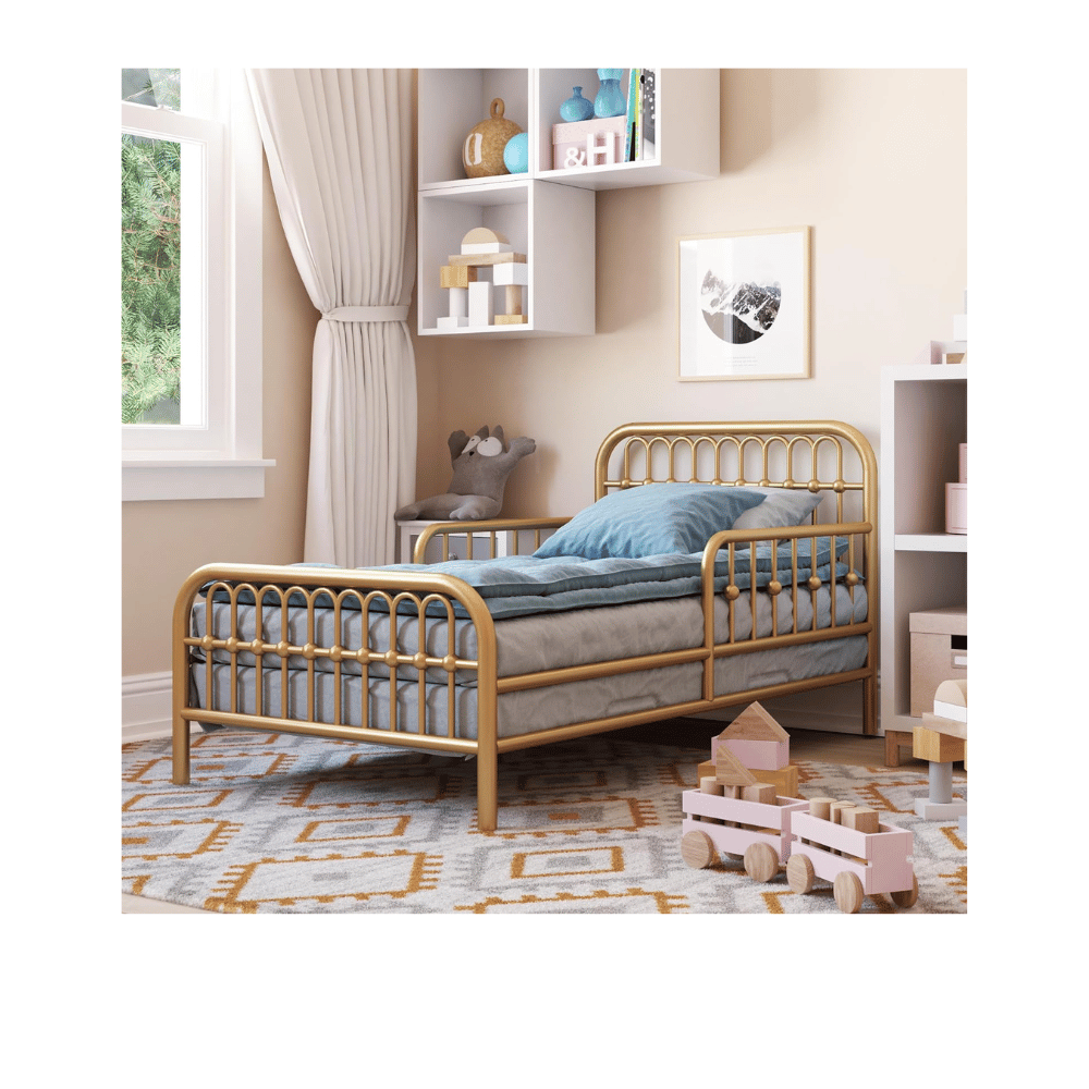 Elegant toddler bed frame