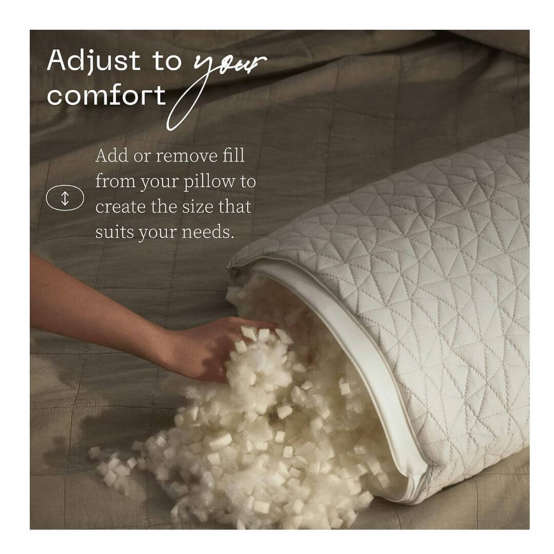 Coop Home Goods adjustable fill Pillow