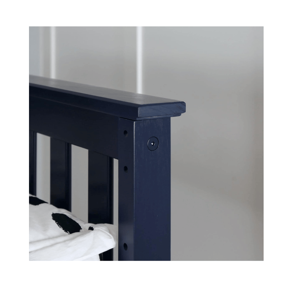 Sturdy wooden bed frame