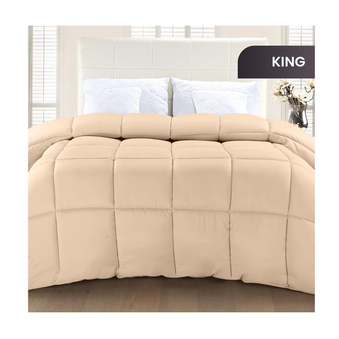 Utopia Bedding hypoallergenic down alternative comforter