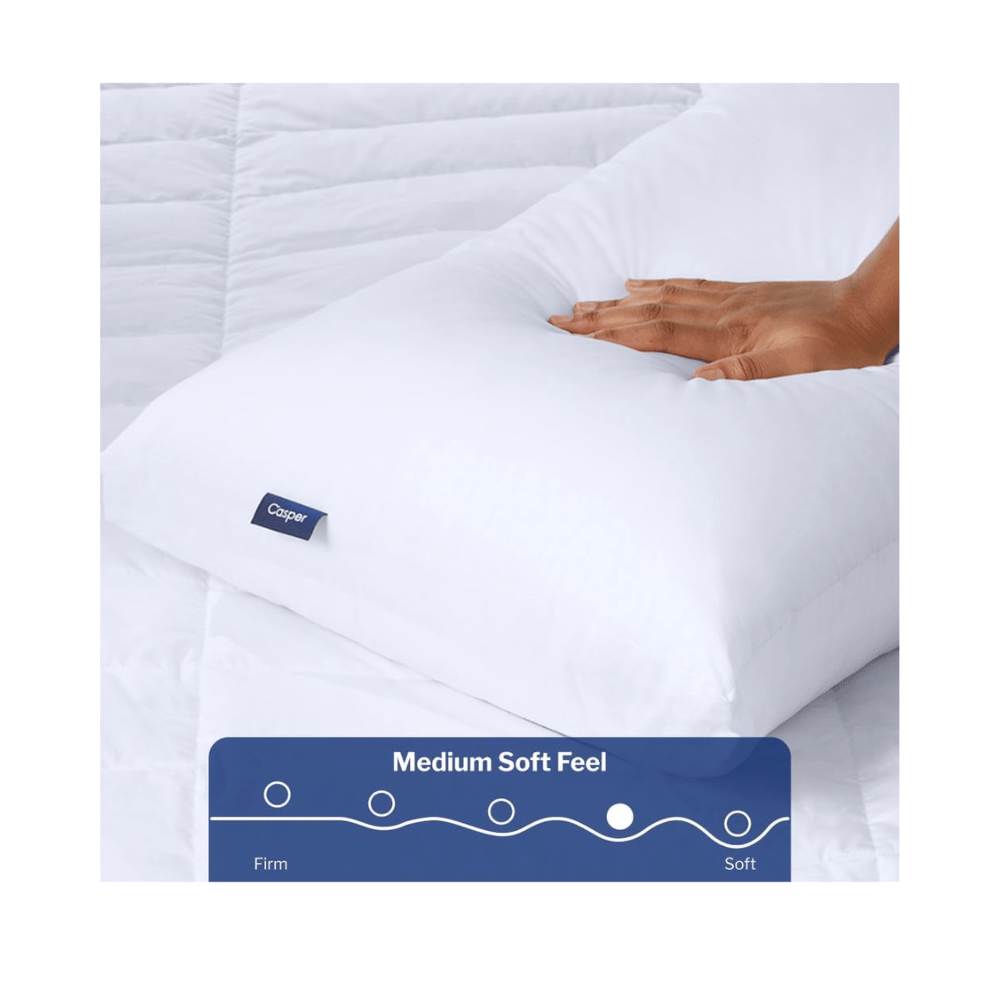  Casper breathable cotton pillow