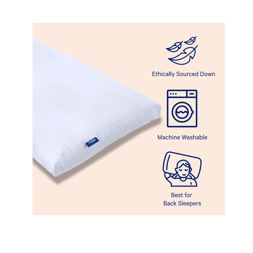  Casper breathable down pillow