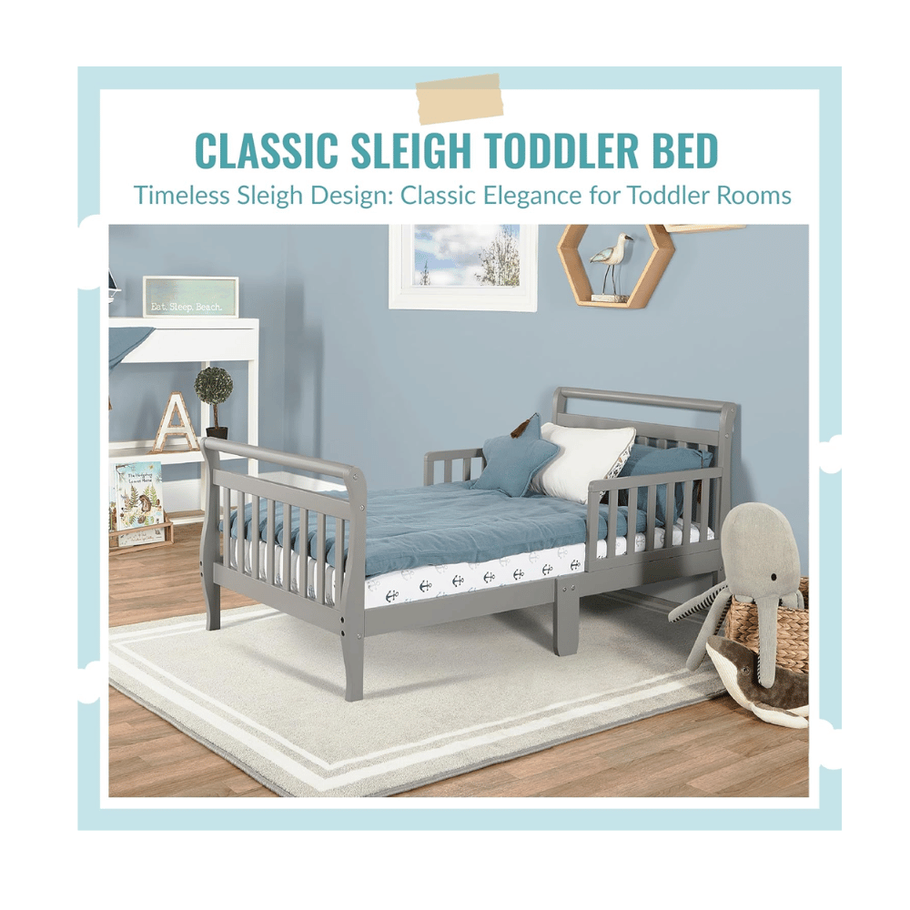 Safe toddler bed frame