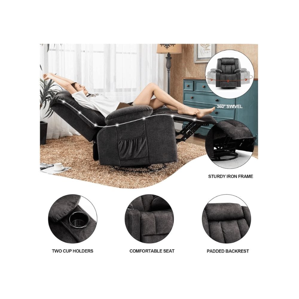 COMHOMA power rocker recliner