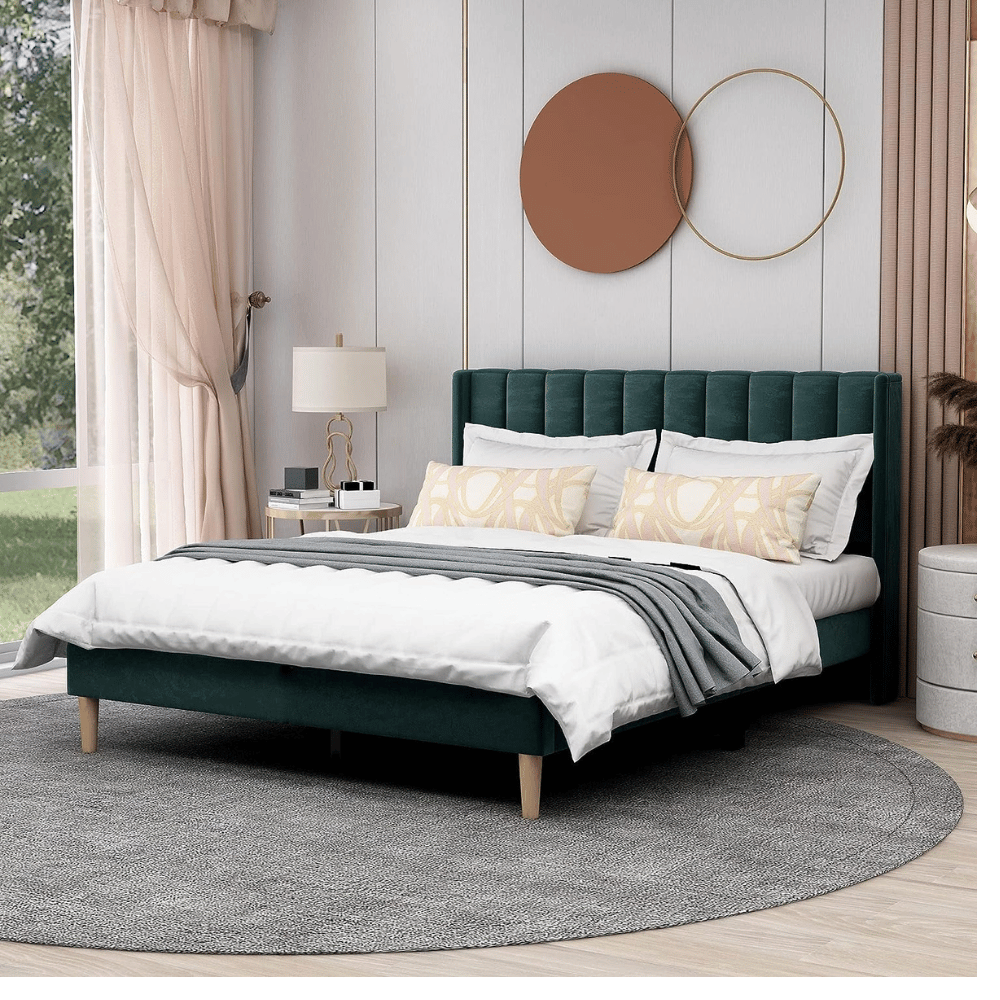 AGARTT upholstered comfort bed frame