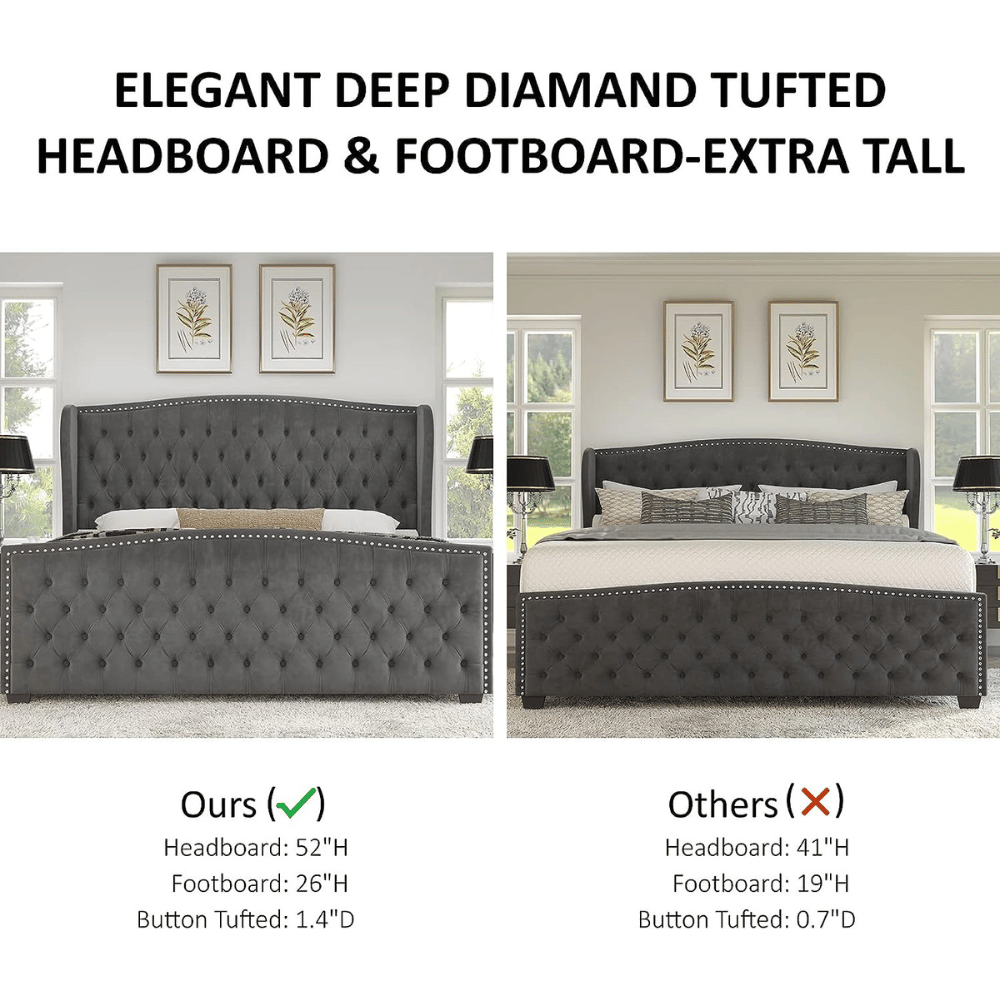 AMERLIFE upholstered bed​