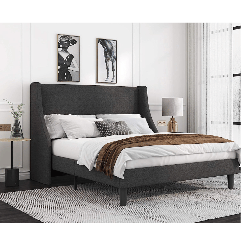 Allewie minimalist platform bed