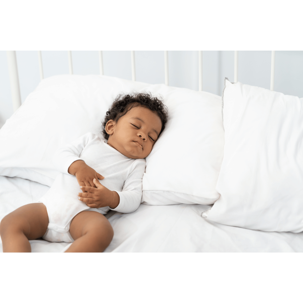 Peaceful baby sleeping