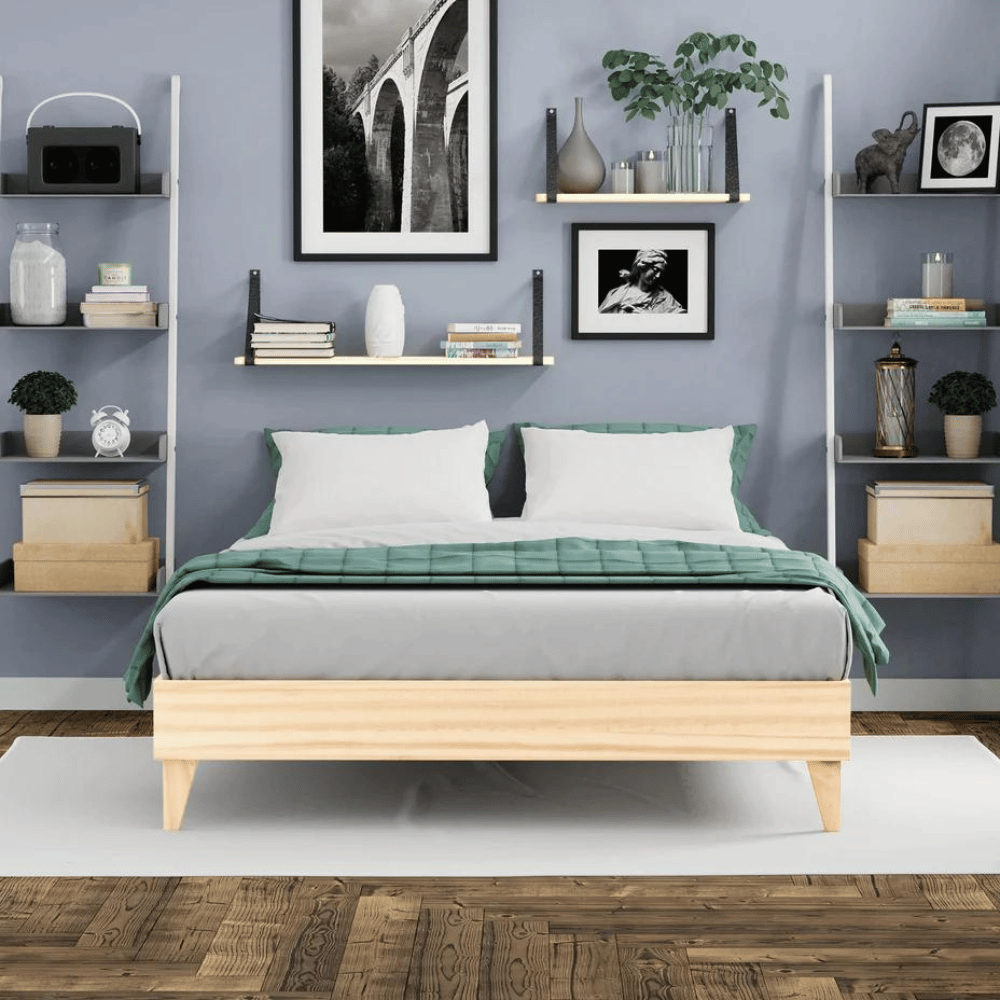 Birchboards handcrafted platform bed frame