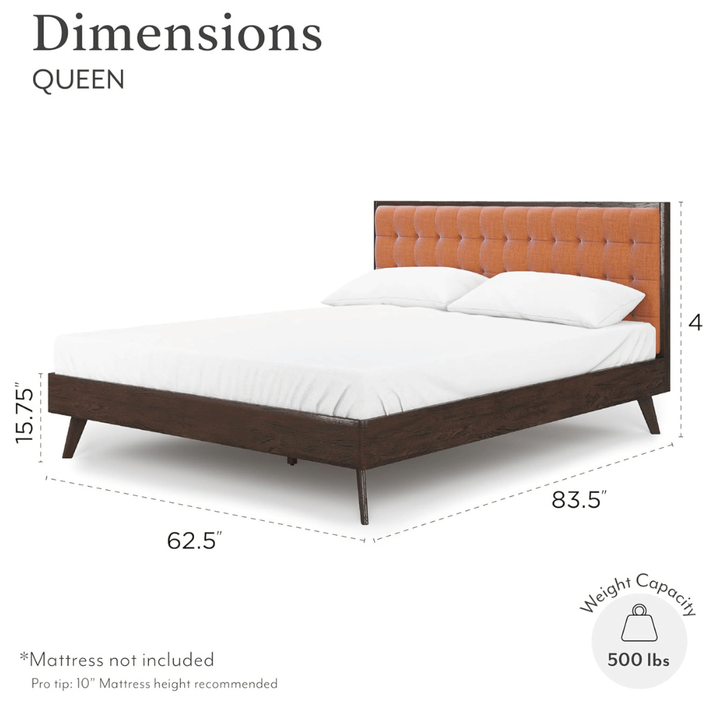 Sturdy structure elevates bedroom interior style.