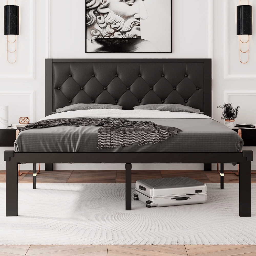 Feonase elevated bedroom bed
