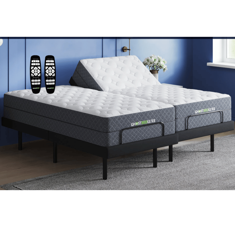 GhostBed massage feature bed