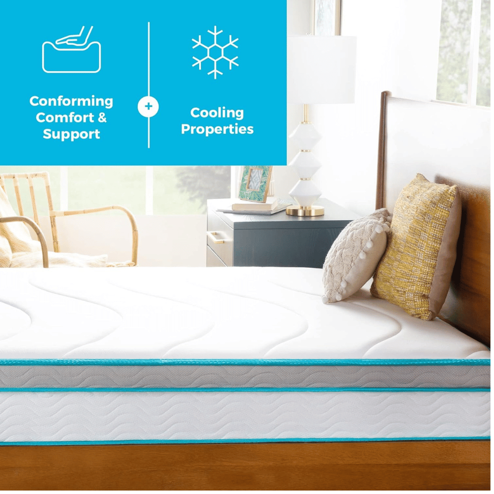 Linenspa affordable hybrid memory mattress