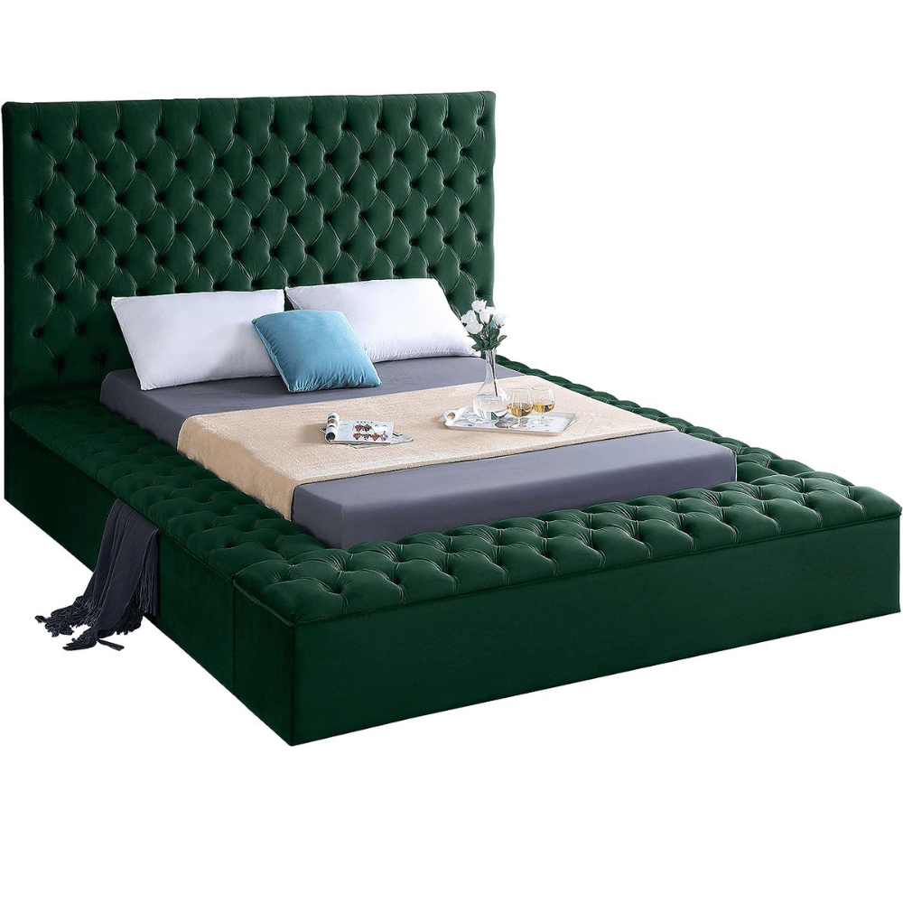Meridian Furniture sleek charm bed frame