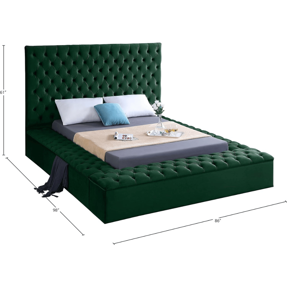 Meridian Furniture stylish modern bed