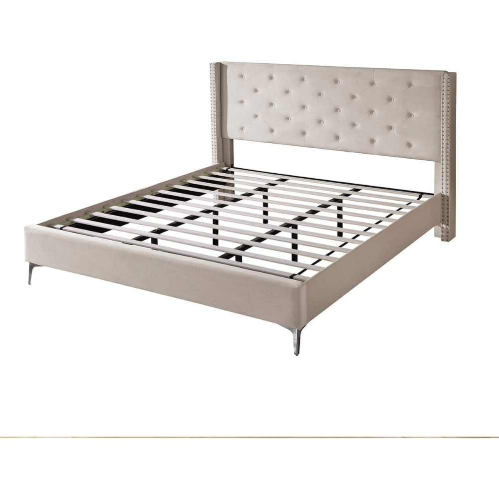 Morden Fort upholstered California king bed