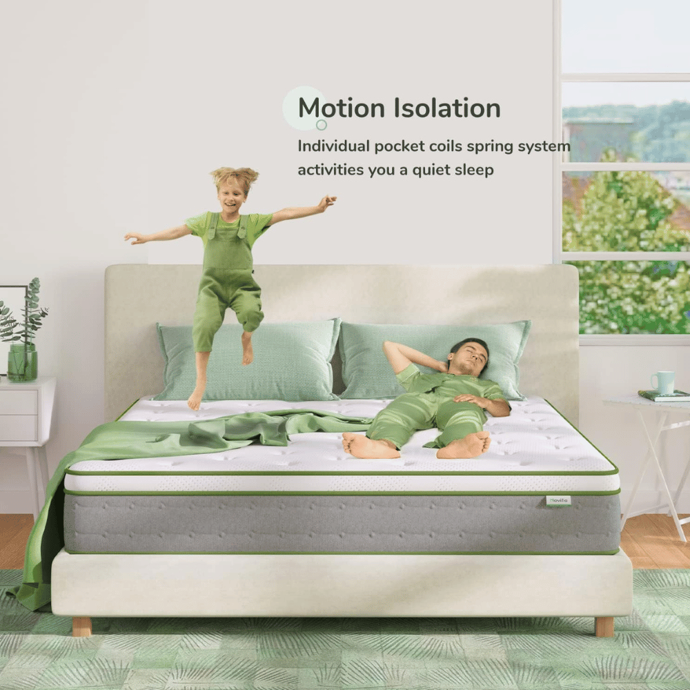 Novilla cooling supportive twin bed