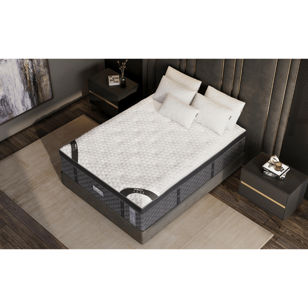 Puffy airflow hybrid bed