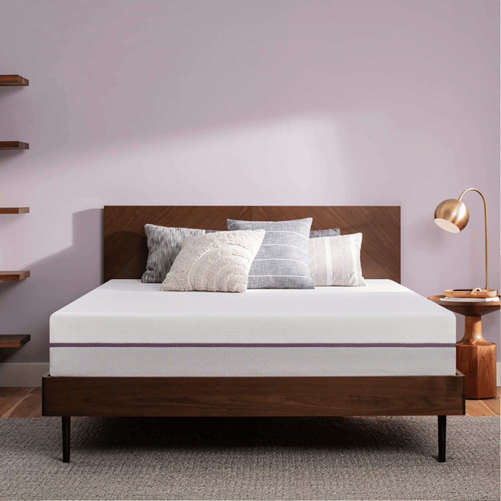 Purple foam mattress