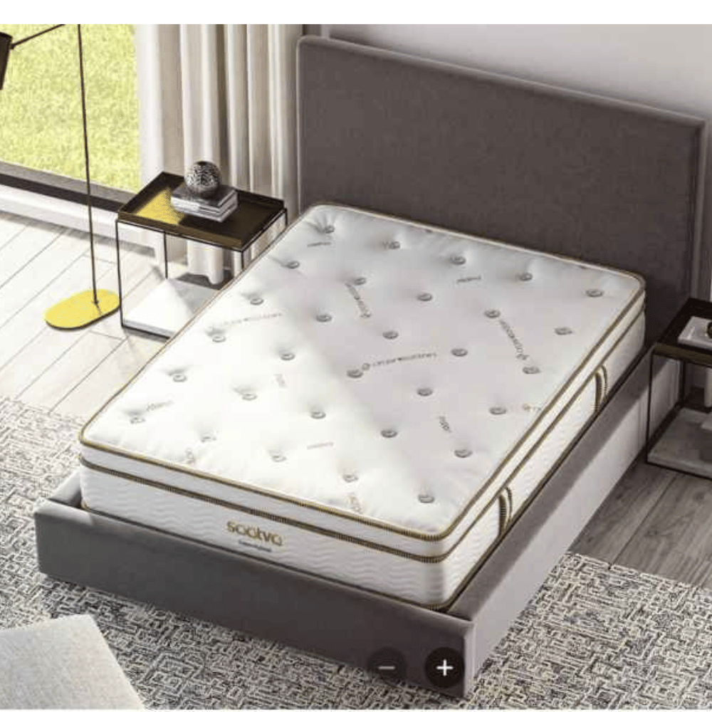 Saatva air chamber bed