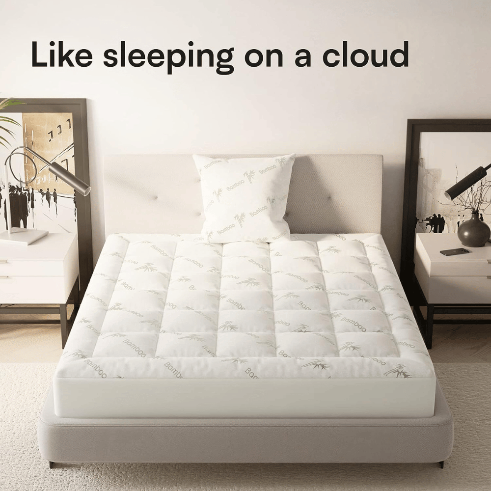 Viscose breathable mattress topper