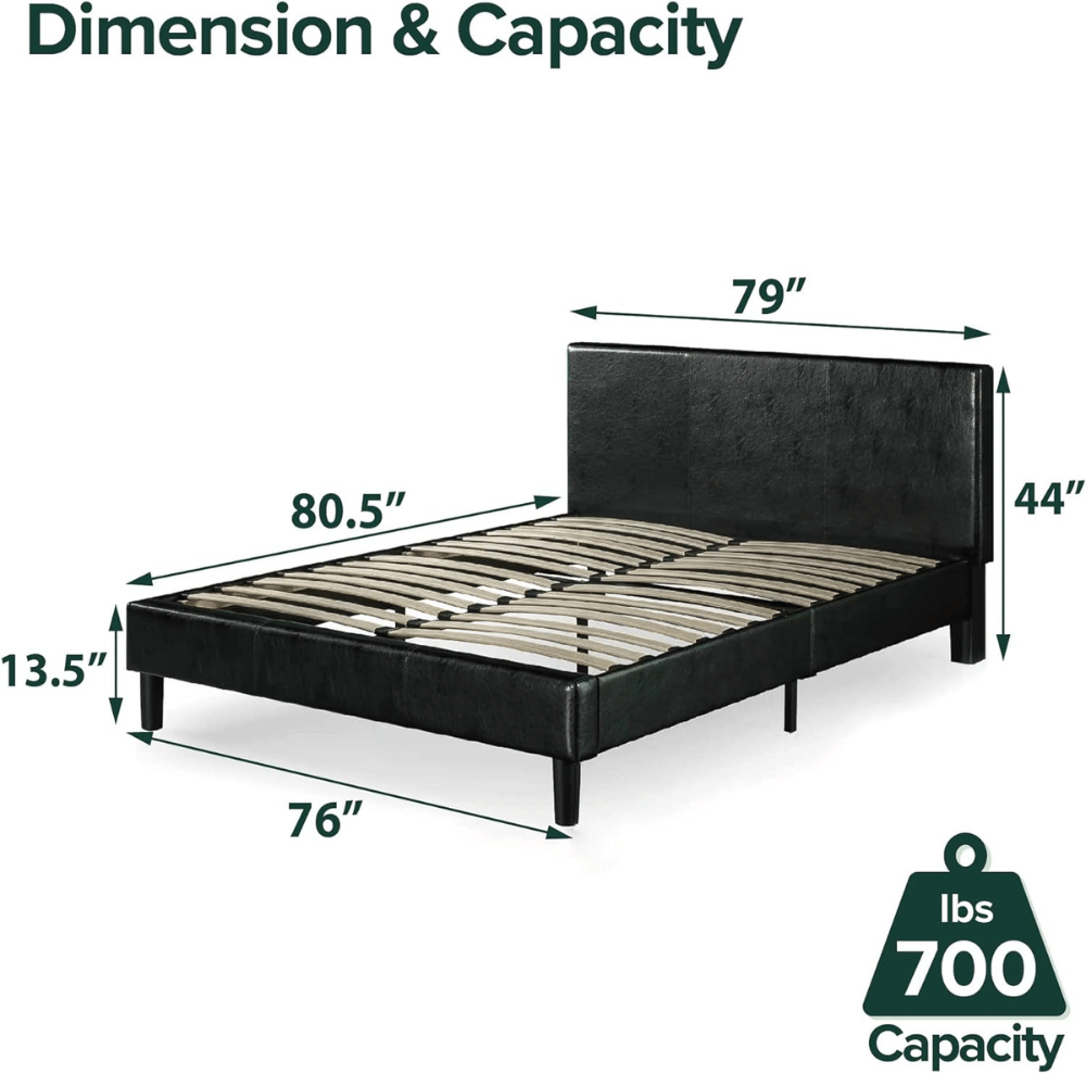 ZINUS easy assembly bed