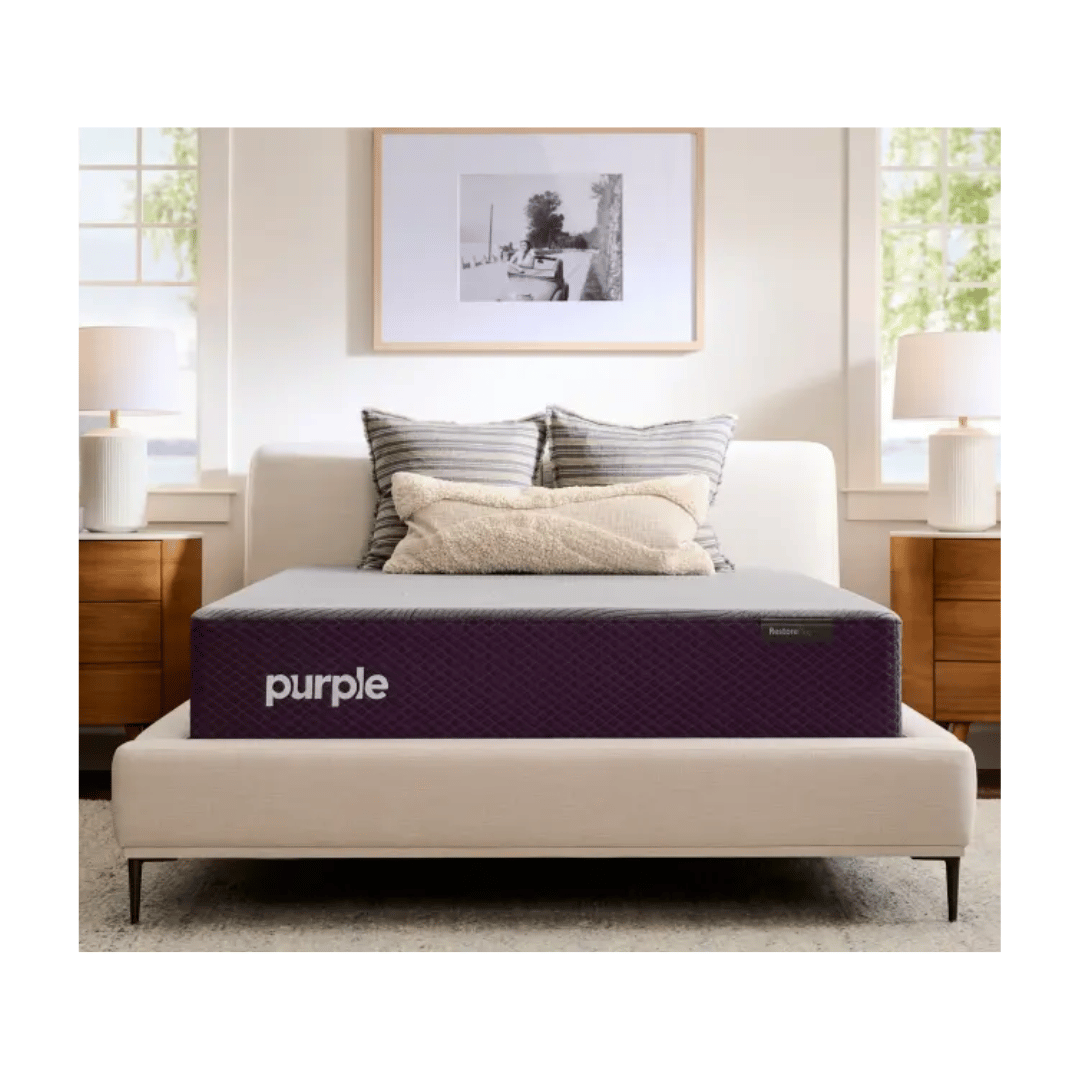Purple pressure relief mattress