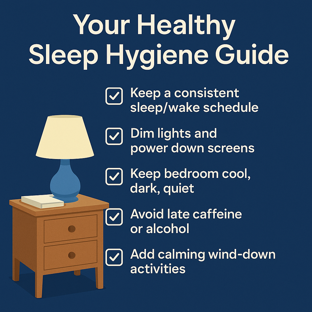 Sleep hygiene checklist for better rest