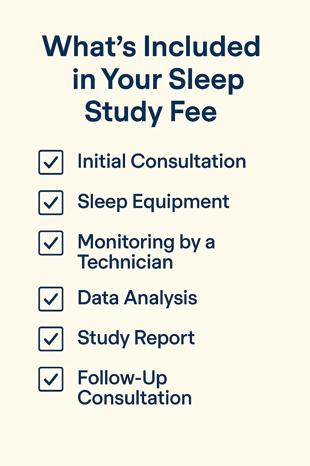 sleep study prep instructions