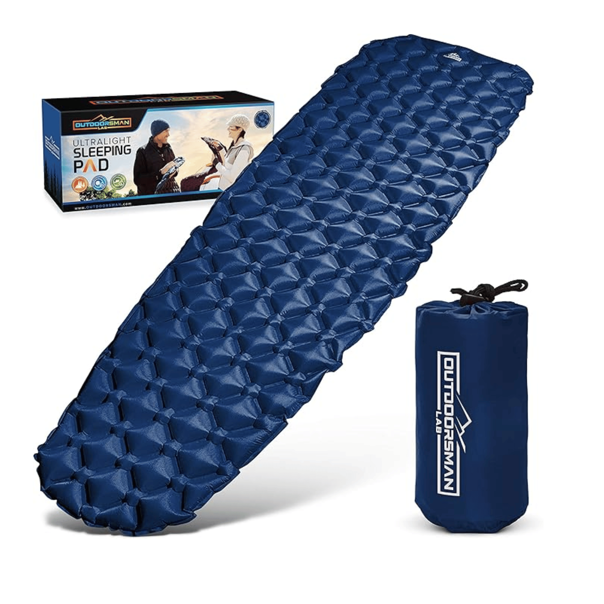 OutdoorsmanLab lightweight sleeping pad.