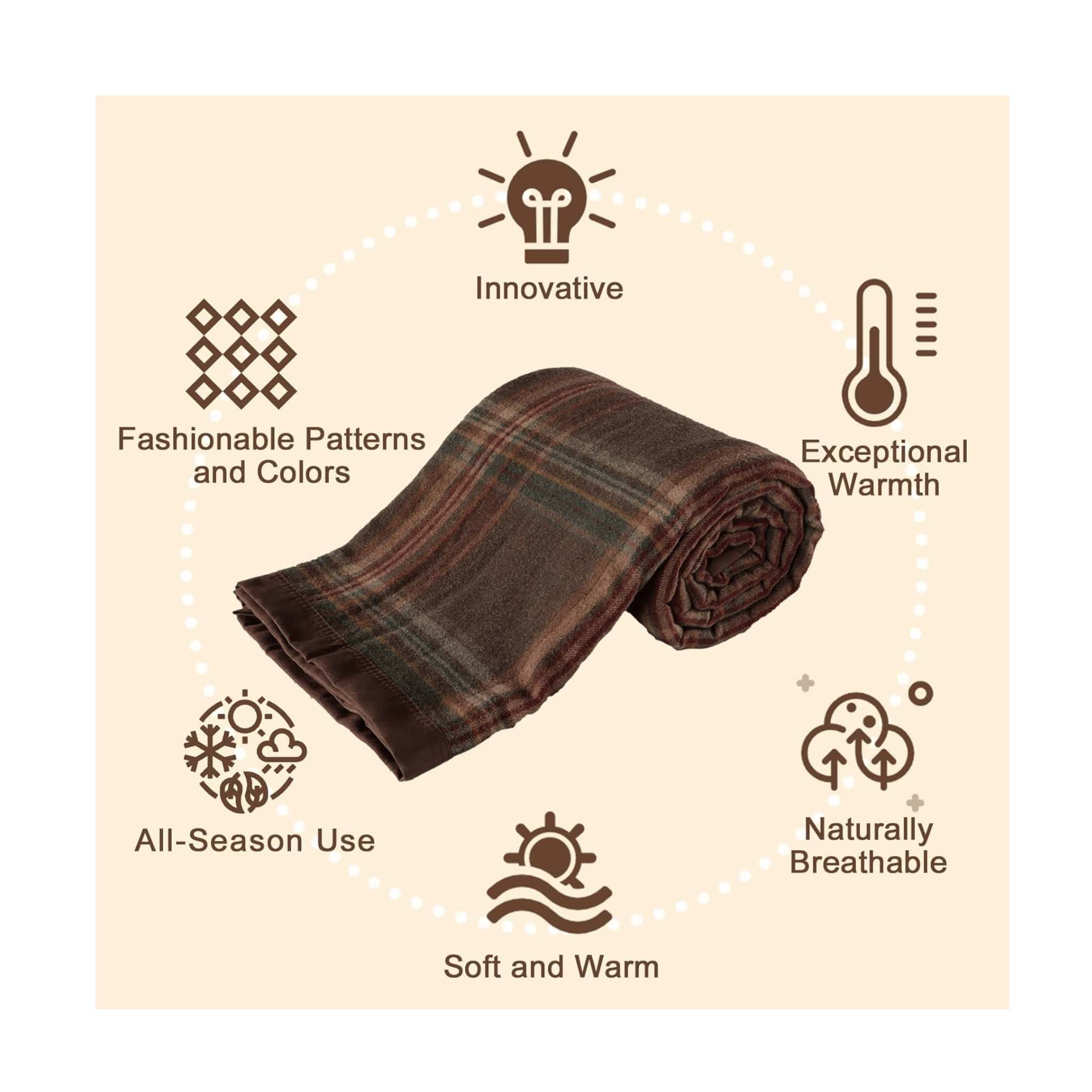 YOUR MOON merino wool rolled