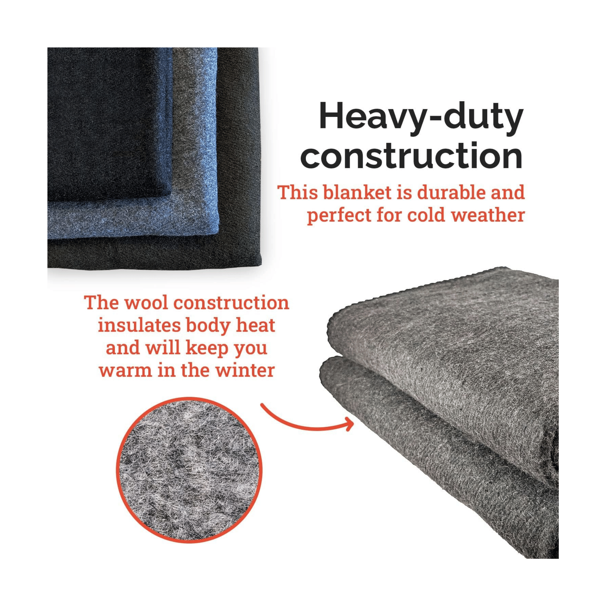 EPG wool blanket everyday utility